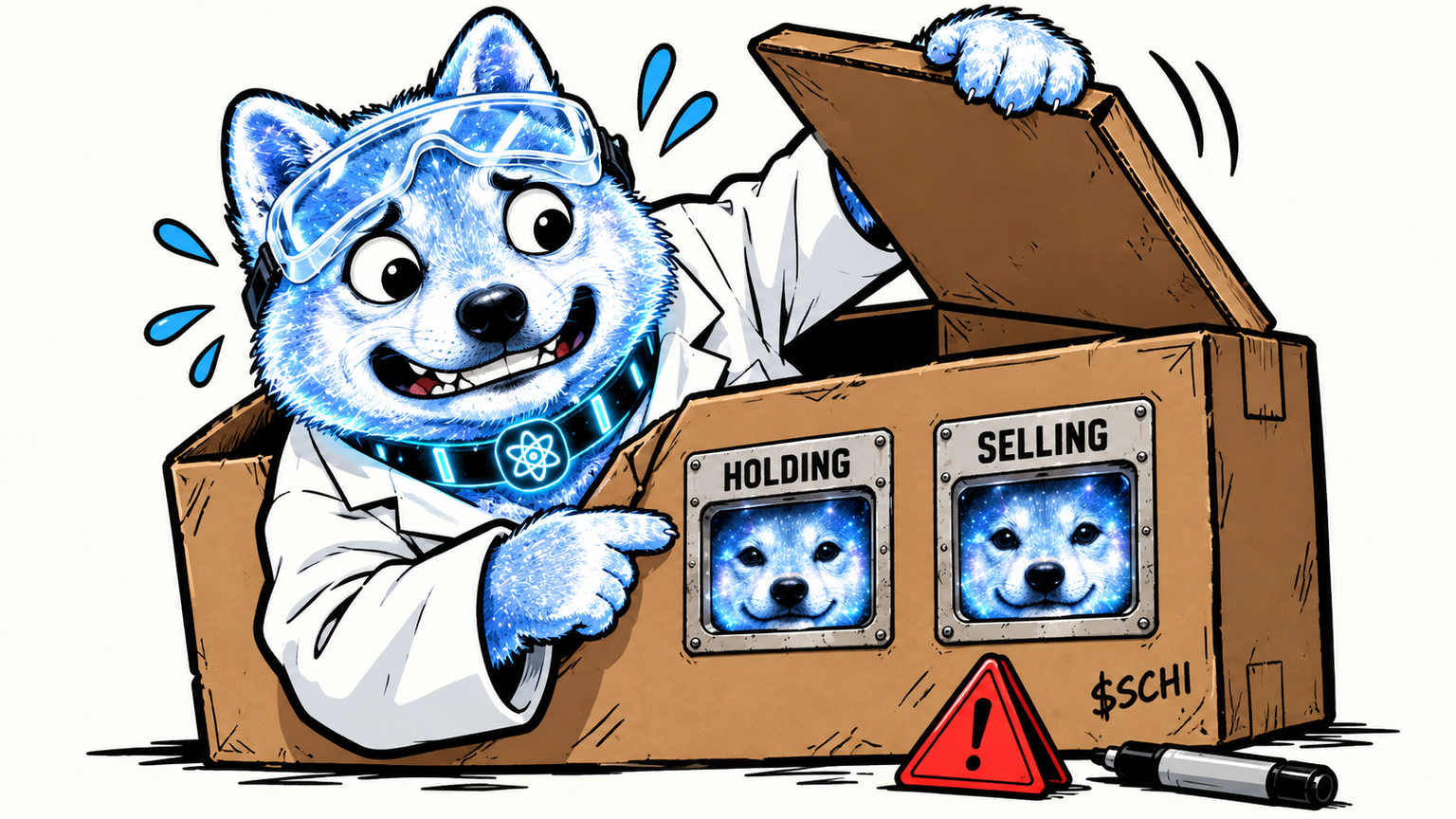 Schrödinger Inu meme